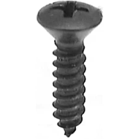 Auveco #10 X 3/4 PHIL OVAL HD T.S.  - BLACK OXIDE, 100PK 11086